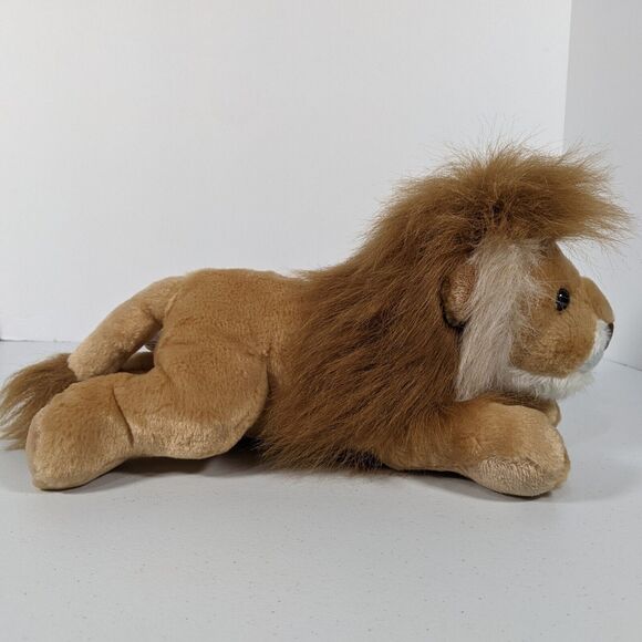 Aurora Lion Plush Flopsie Leonardus 16" Stuffed Animal Toy Realistic Jungle King - Picture 3 of 13